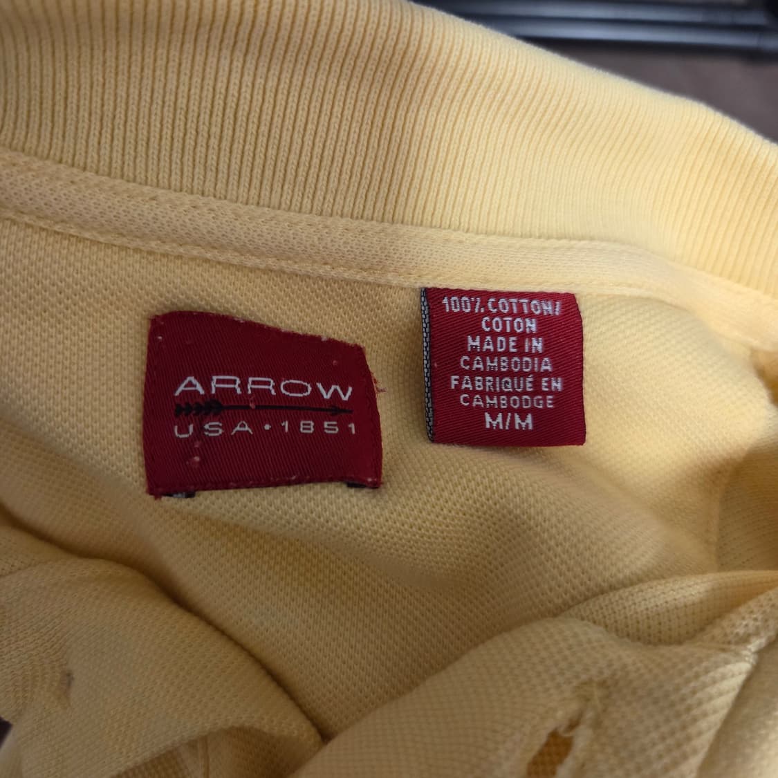Arrow USA 빈티지 반팔 티셔츠 L(100) 상품이미지4