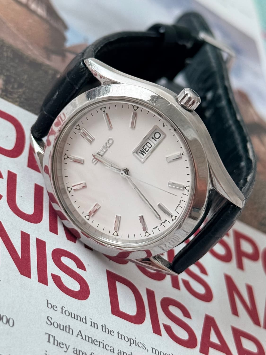  Seiko 세이코 쿼츠 Classic Day-Date 1999 상품이미지4