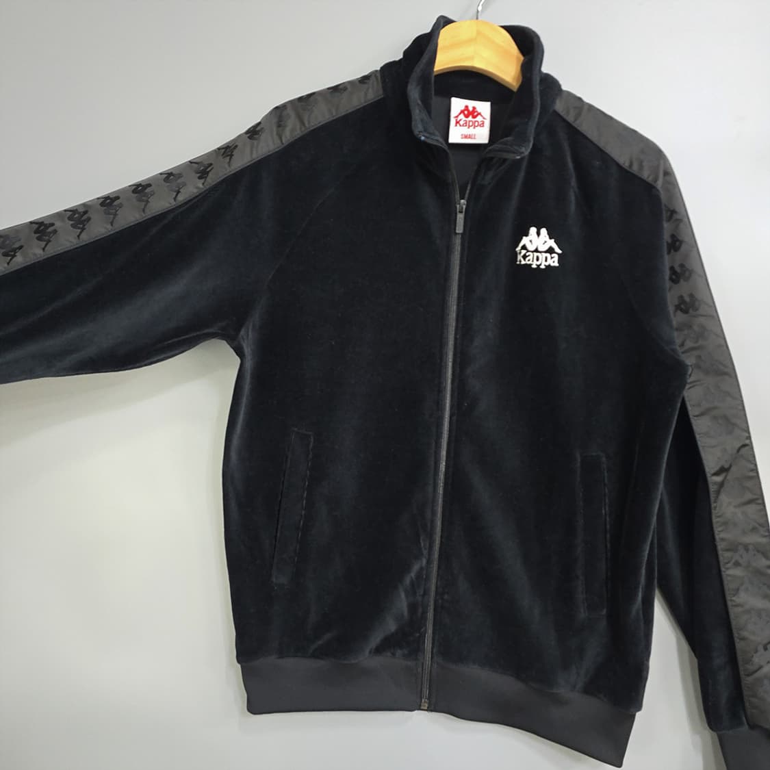카파 올드스쿨 벨벳 코로듀이 트랙 자켓 S 상품이미지4