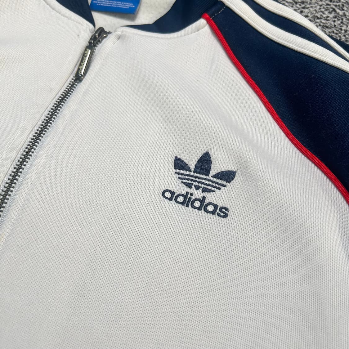 아디다스 트레포일 화이트 트랙탑 져지 상품이미지4