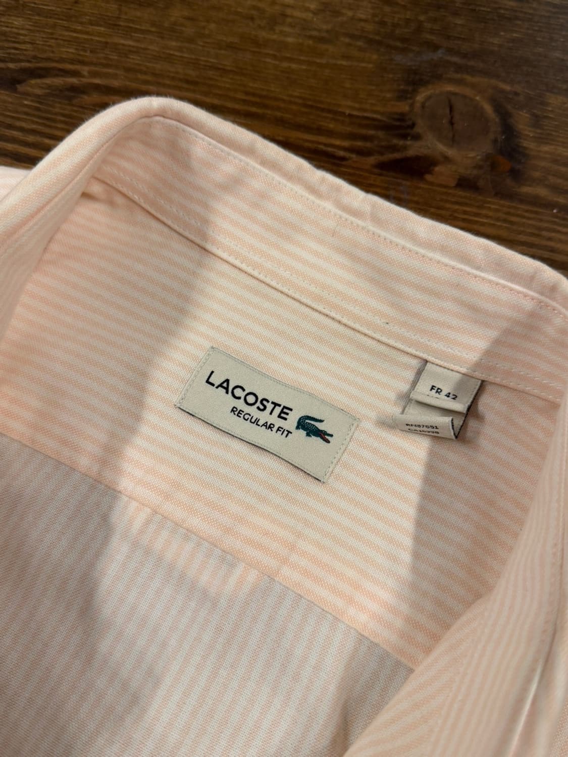 라코스테 아웃포켓 셔츠 100 상품이미지8