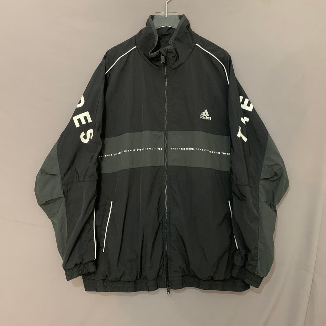 3XL 아디다스 워딩 빅사이즈 오버핏 바람막이 자켓 상품이미지2