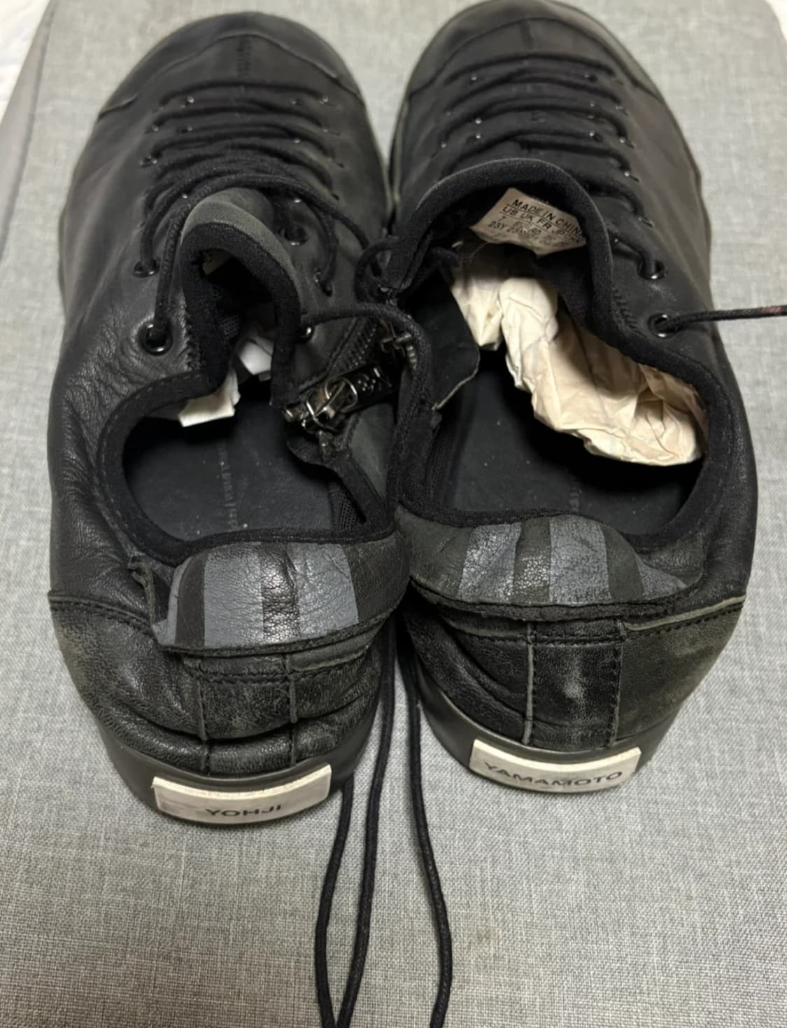 Y-3 요지야마모토 레더 스니커즈 250 상품이미지6