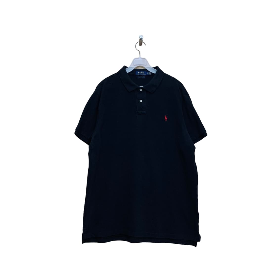 폴로랄프로렌 블랙 신형 반팔 카라티 상품이미지1