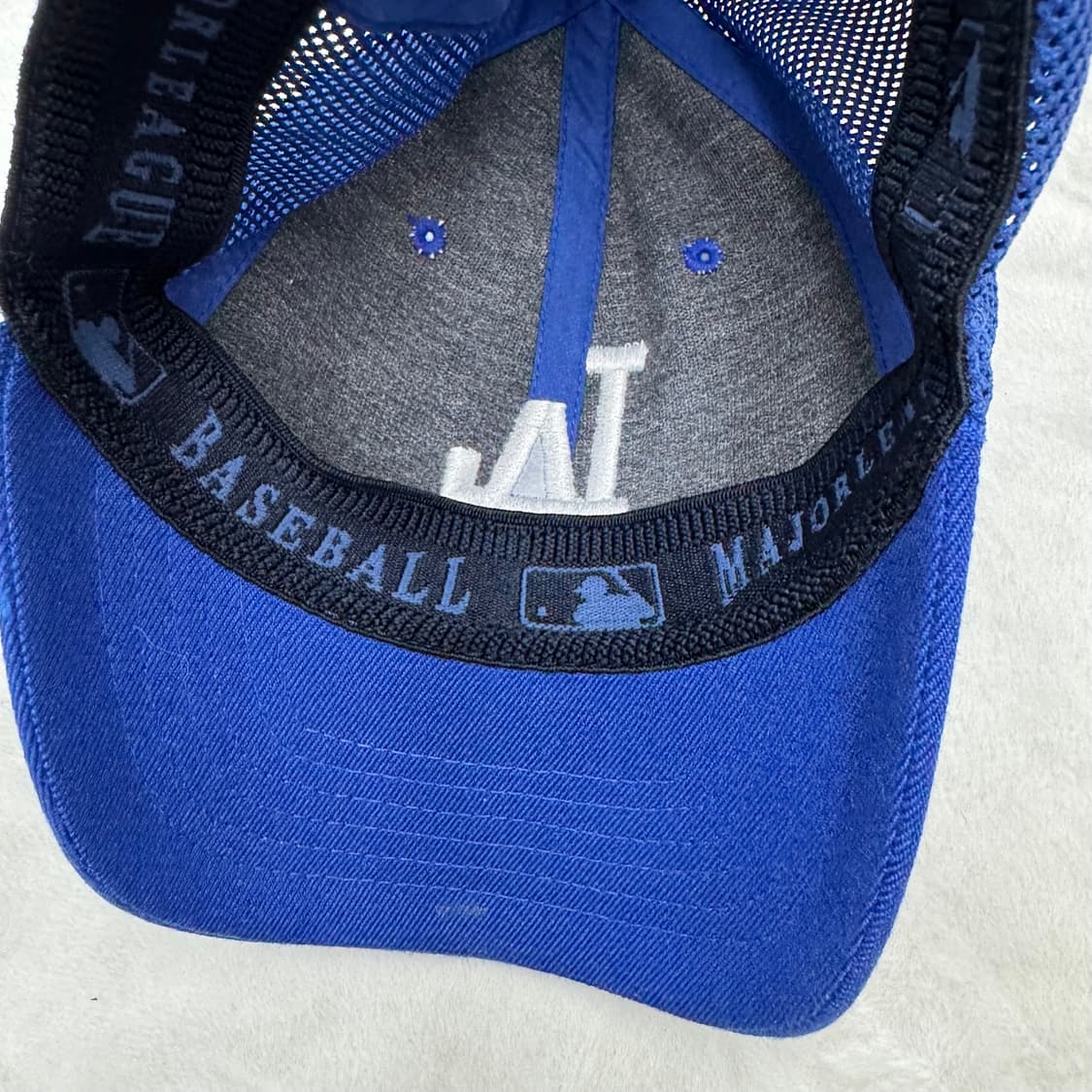 MLB LA 로고 트러커 캡 상품이미지6