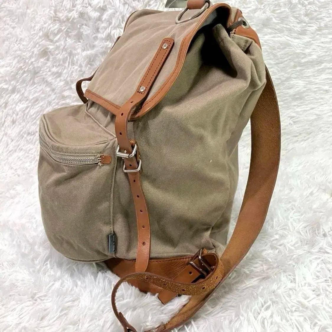 요시다 포터 캔버스 가죽 백팩 상품이미지3