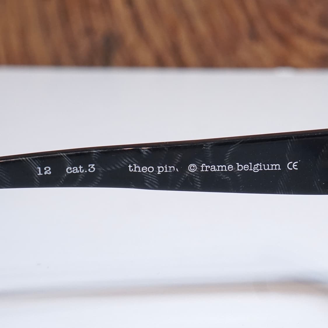 Tim Van Steenbergen 테오 기하학 패턴 안경 상품이미지8