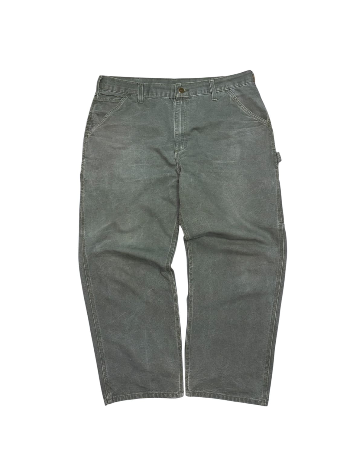 칼하트 b11 모스그린 카펜터 싱글니 usa  상품이미지5