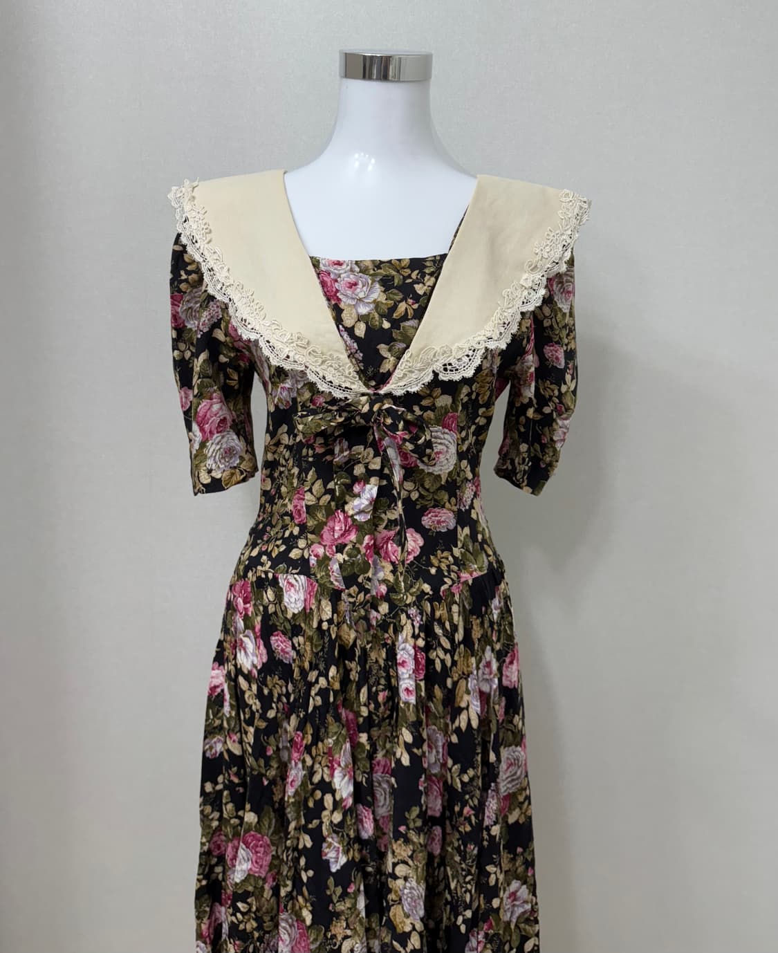 빈티지 공주풍 로맨틱 꽃 원피스 중세원피스 상품이미지2