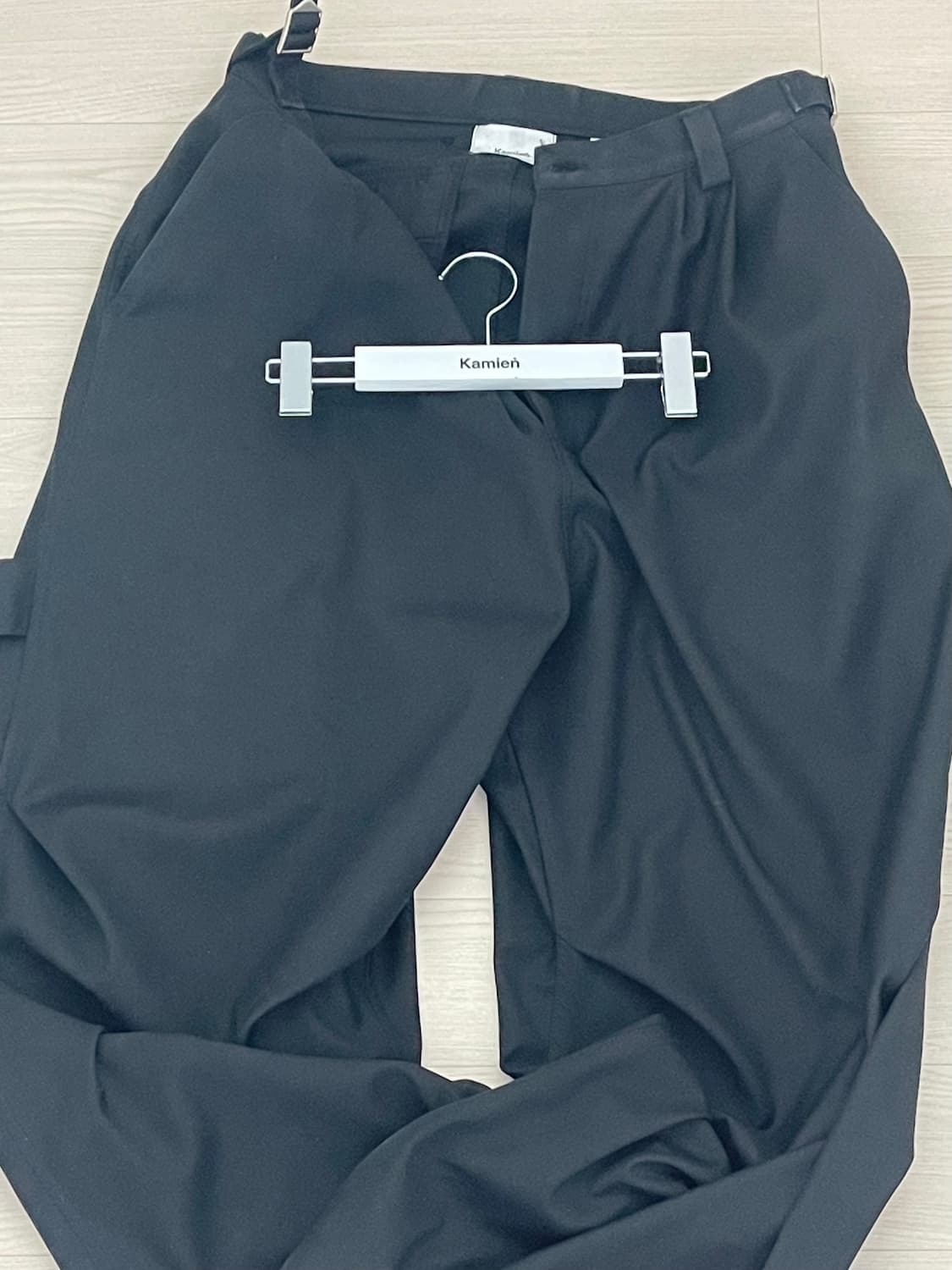Kamien x koin seoul 247 올데이 슬랙스 블랙 3사이즈 상품이미지1