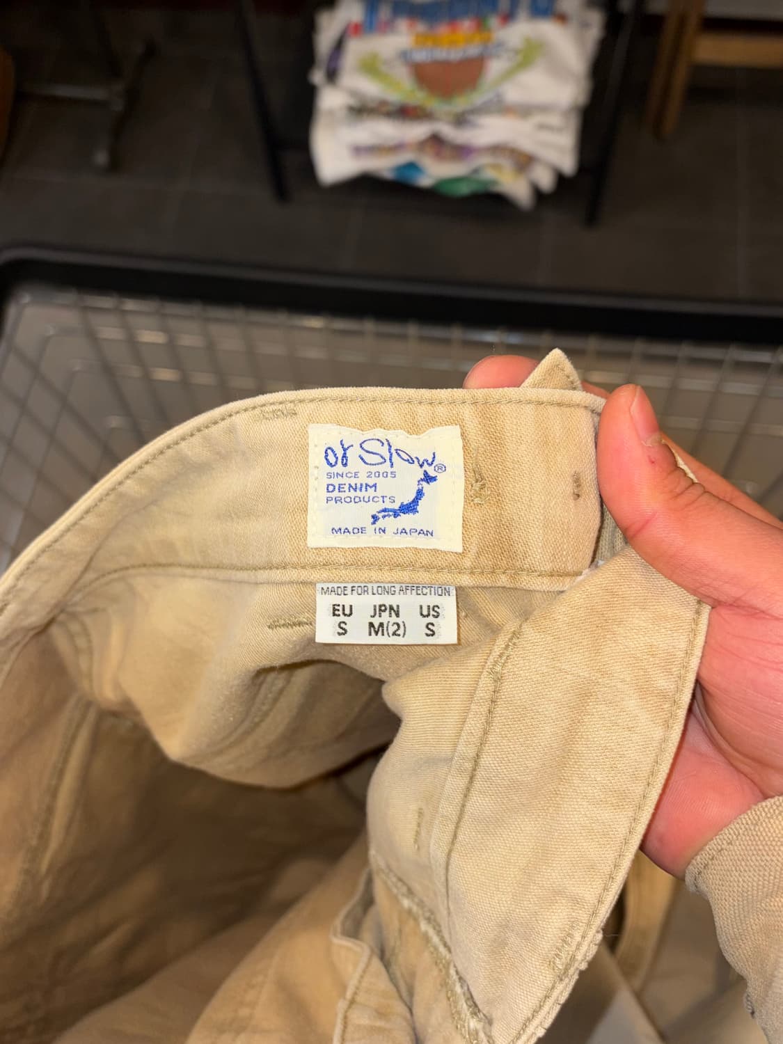 Orslow type1 OG 107 reissue fatigue pant 상품이미지10