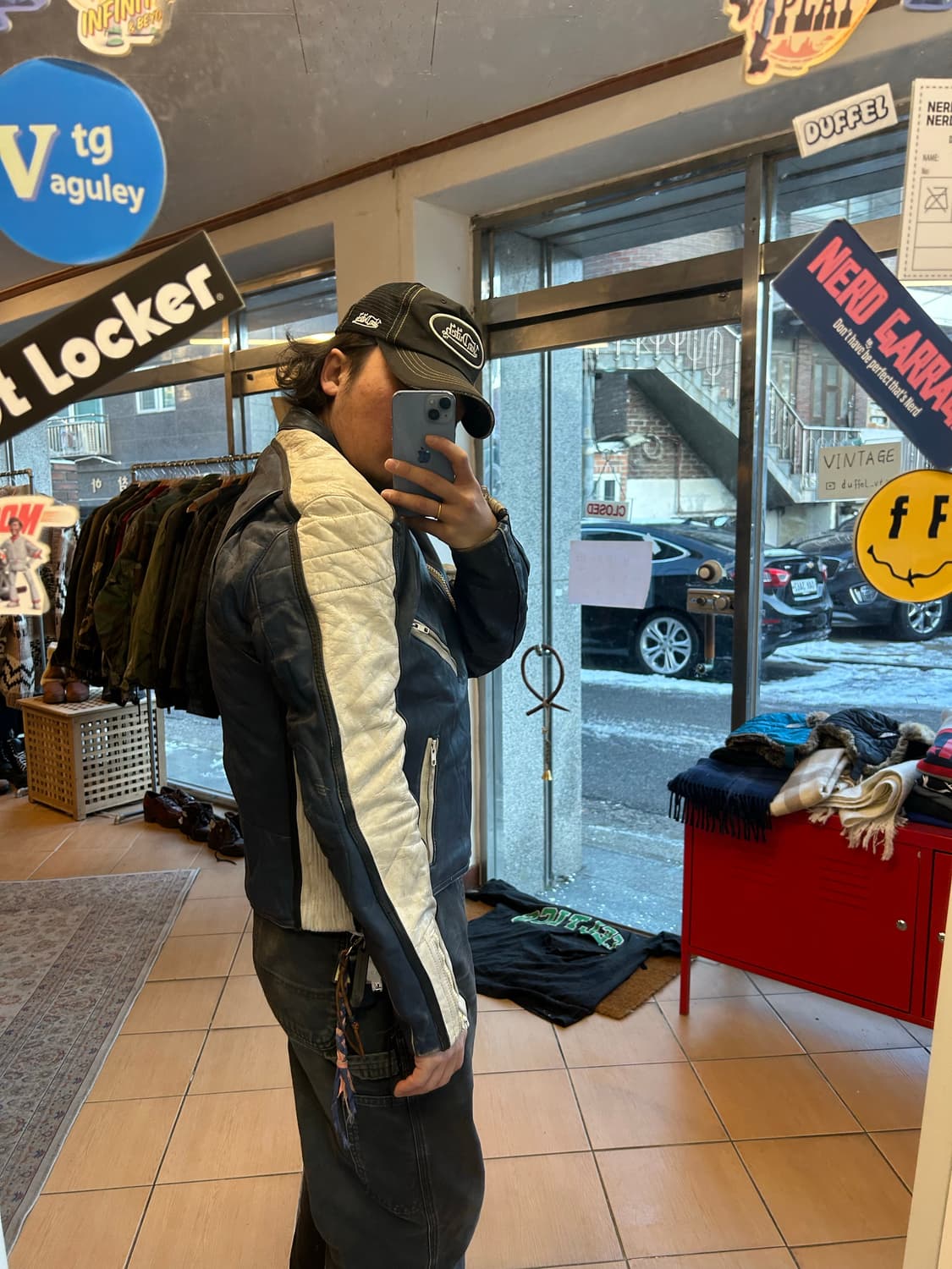 80,90‘s Euro motorcycle racing jacket 상품이미지7