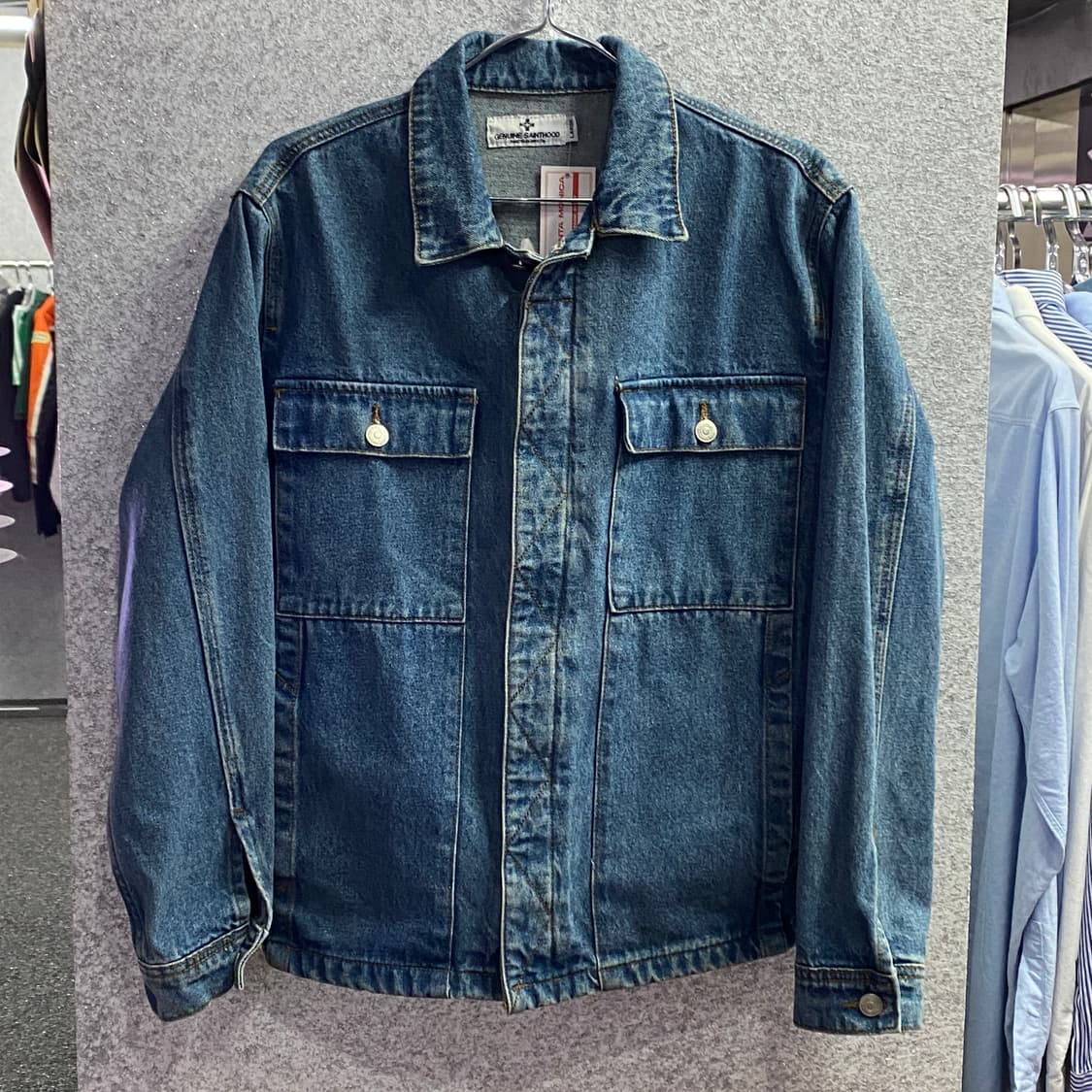 세인트페인 빅로고 포켓 데님 자켓 B3058 상품이미지2