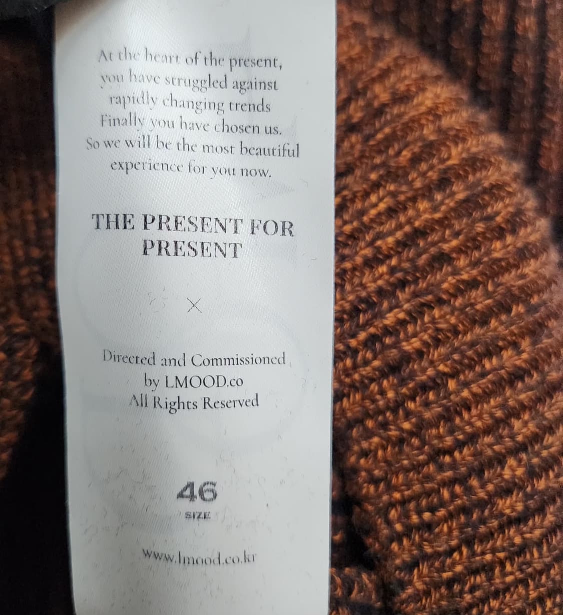 LMOOD 엘무드 95 66 니트가디건 브이넥가디건 크롭가디건 상품이미지6