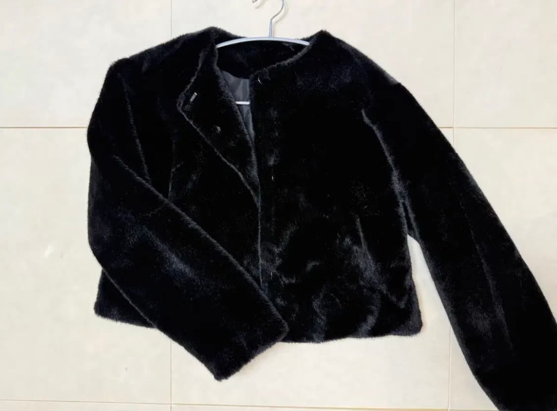 유어네임히얼 퍼 자켓 코트 상품이미지2