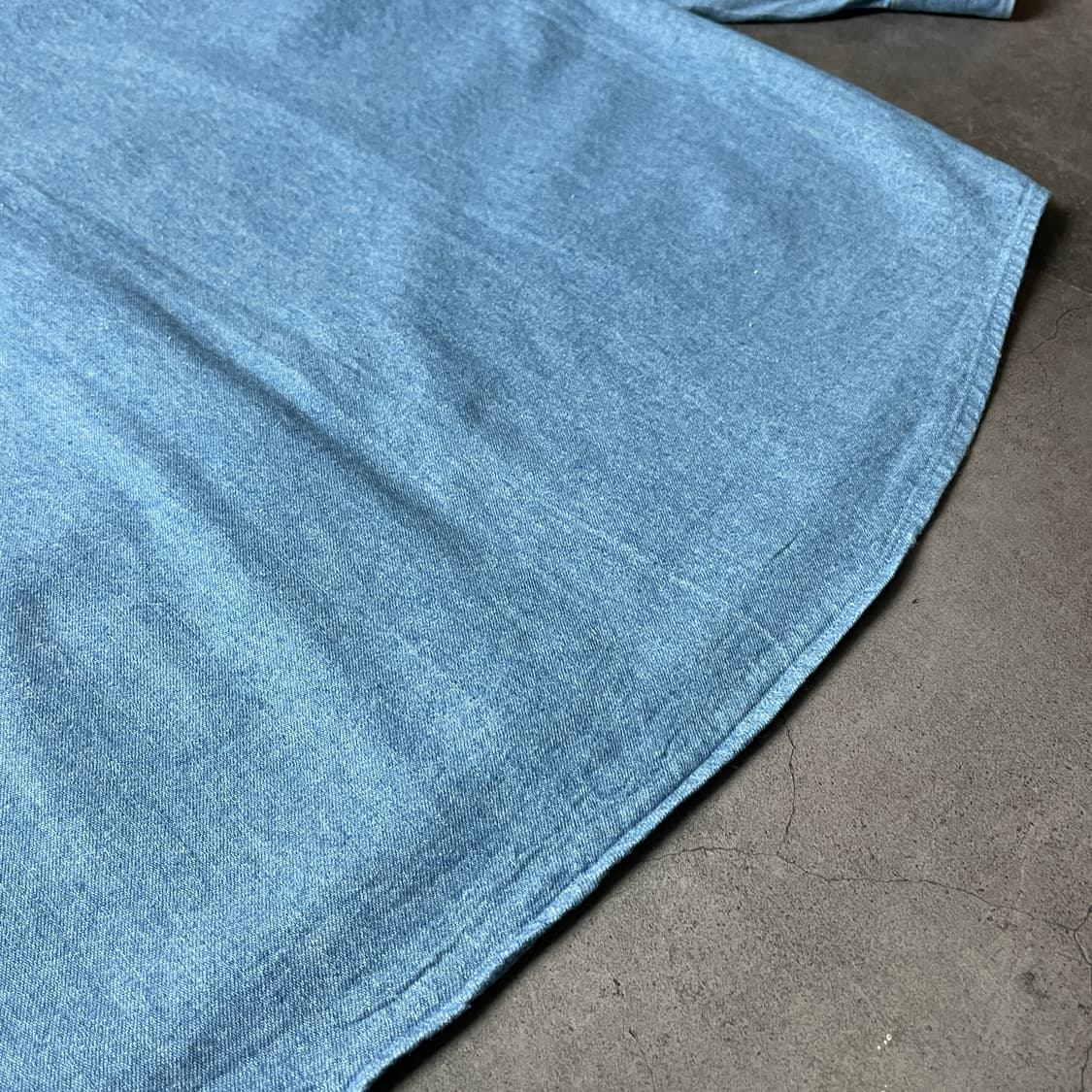 THREE RIVERS 빈티지 코튼 데님 셔츠 A00555 상품이미지8