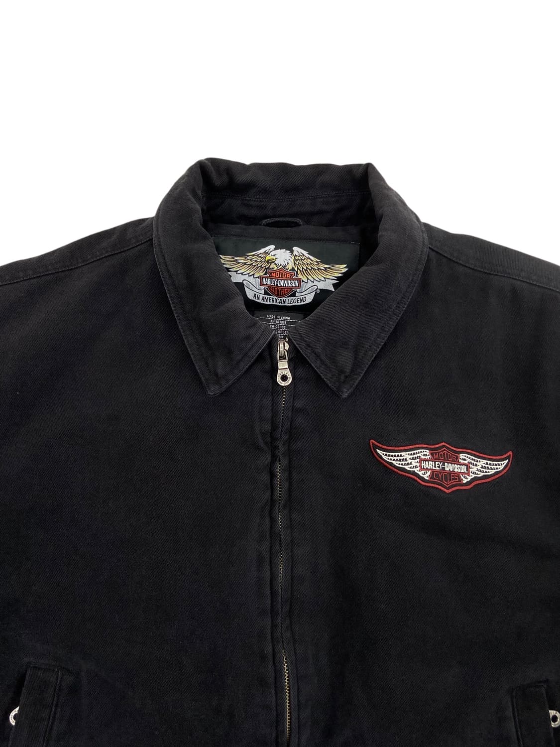 00's 할리 데이비슨 밀워키 워크 자켓 상품이미지4