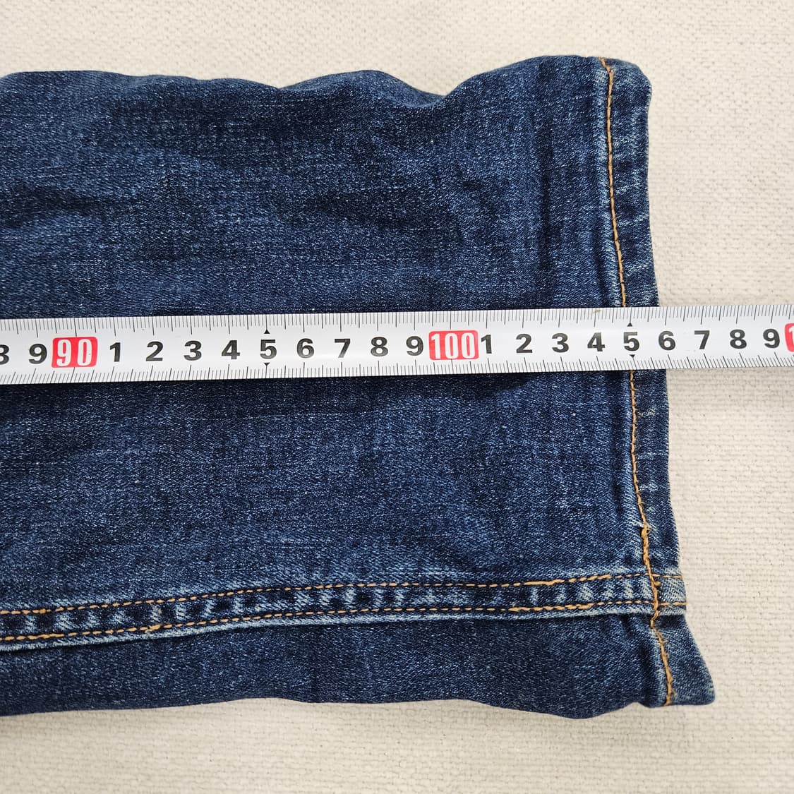 [W34L34] 캘빈클라인 진청 워싱 데님 팬츠 0115YH2 상품이미지9