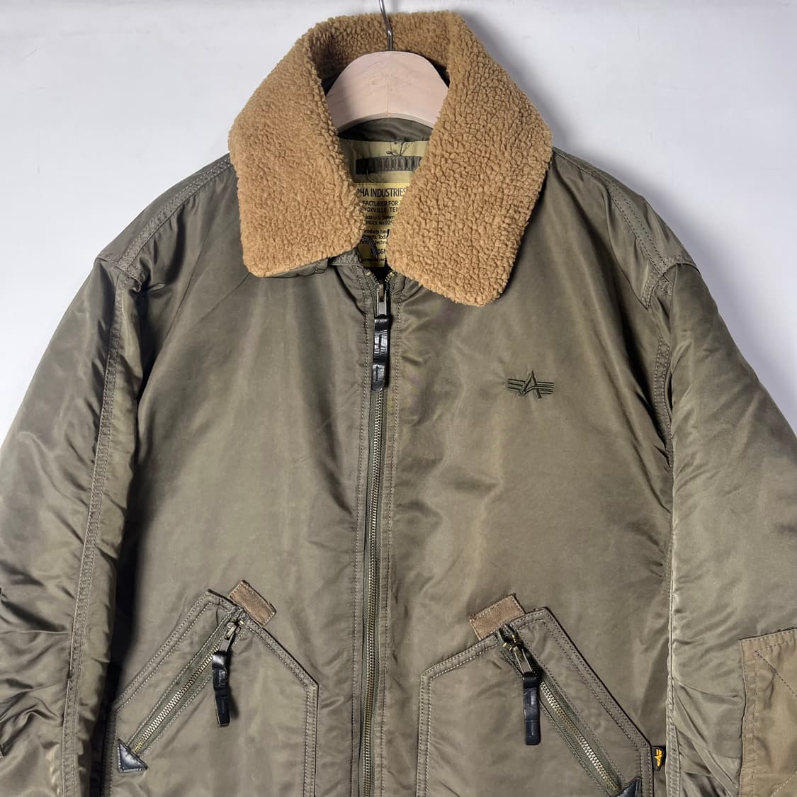 [Alpha] 알파인더스트리 CWU-45/P 밀리터리 봄버자켓 상품이미지3