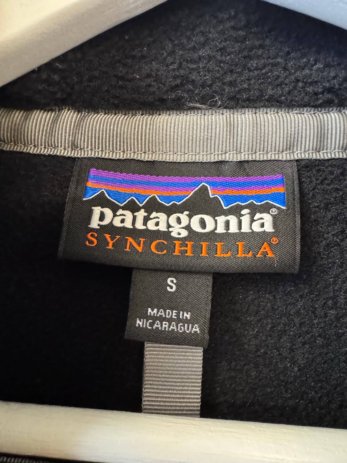 파타고니아 신칠라 블랙 포지 그레이 S 상품이미지3