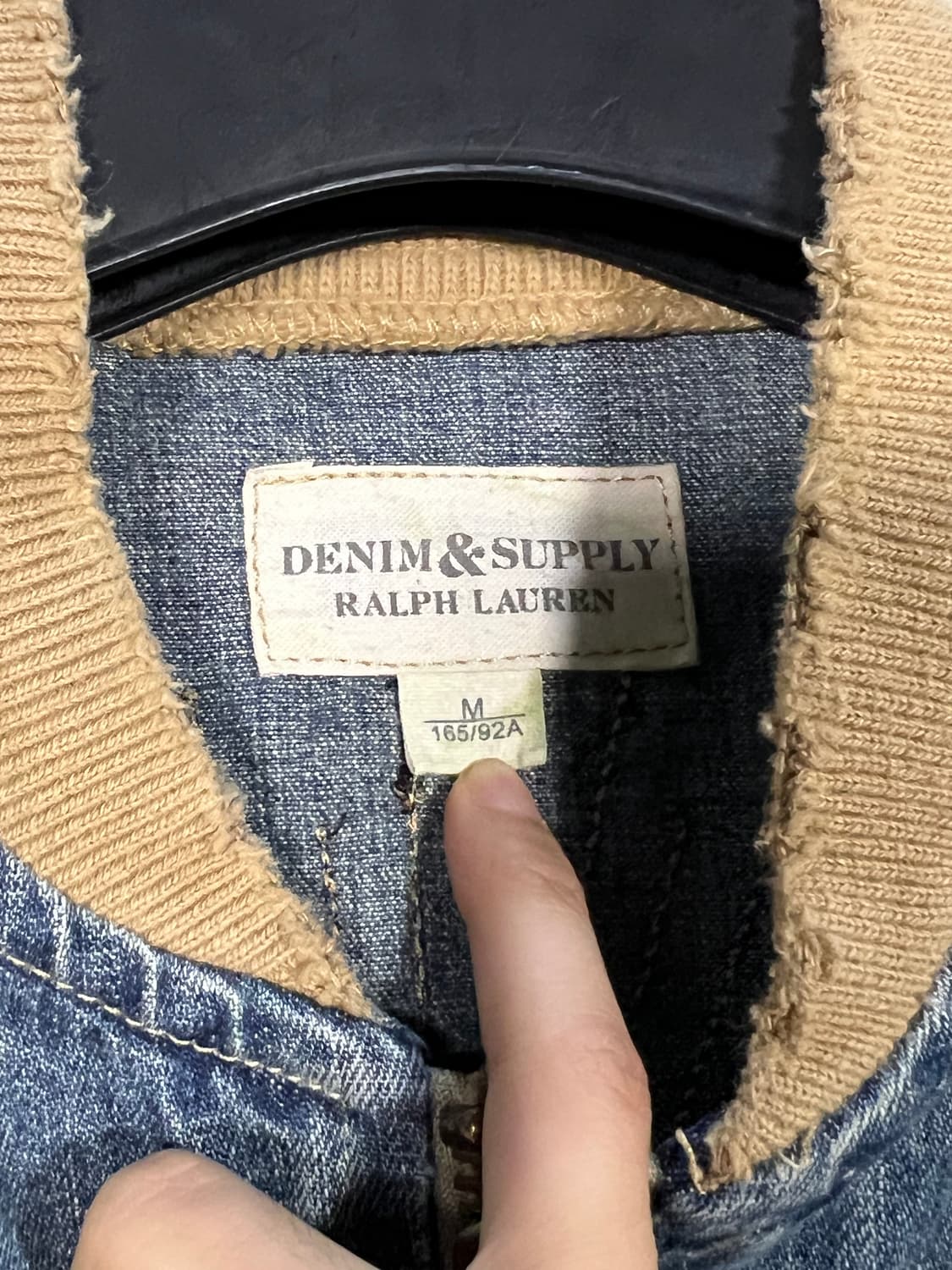 데님앤서플라이 랄프로렌 레트로 웨스턴 데님 자켓 처분  상품이미지4