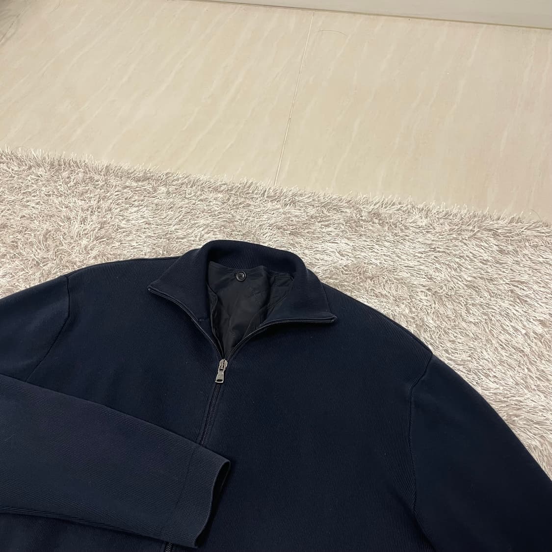 [L]dkny 니트 패딩 집업 상품이미지1