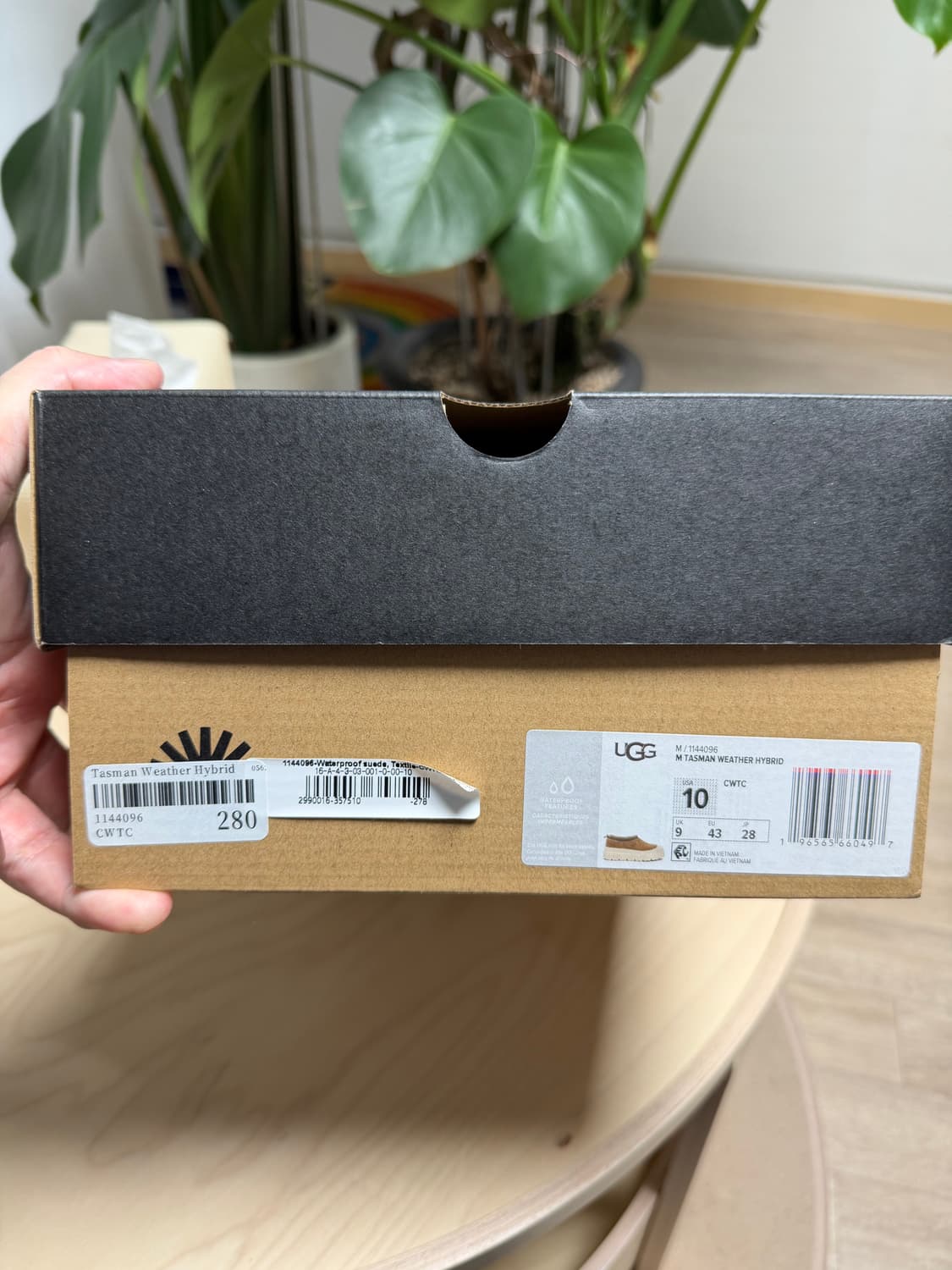 어그 타스만 웨더 체스트넛 화이트캡 280사이즈 상품이미지10