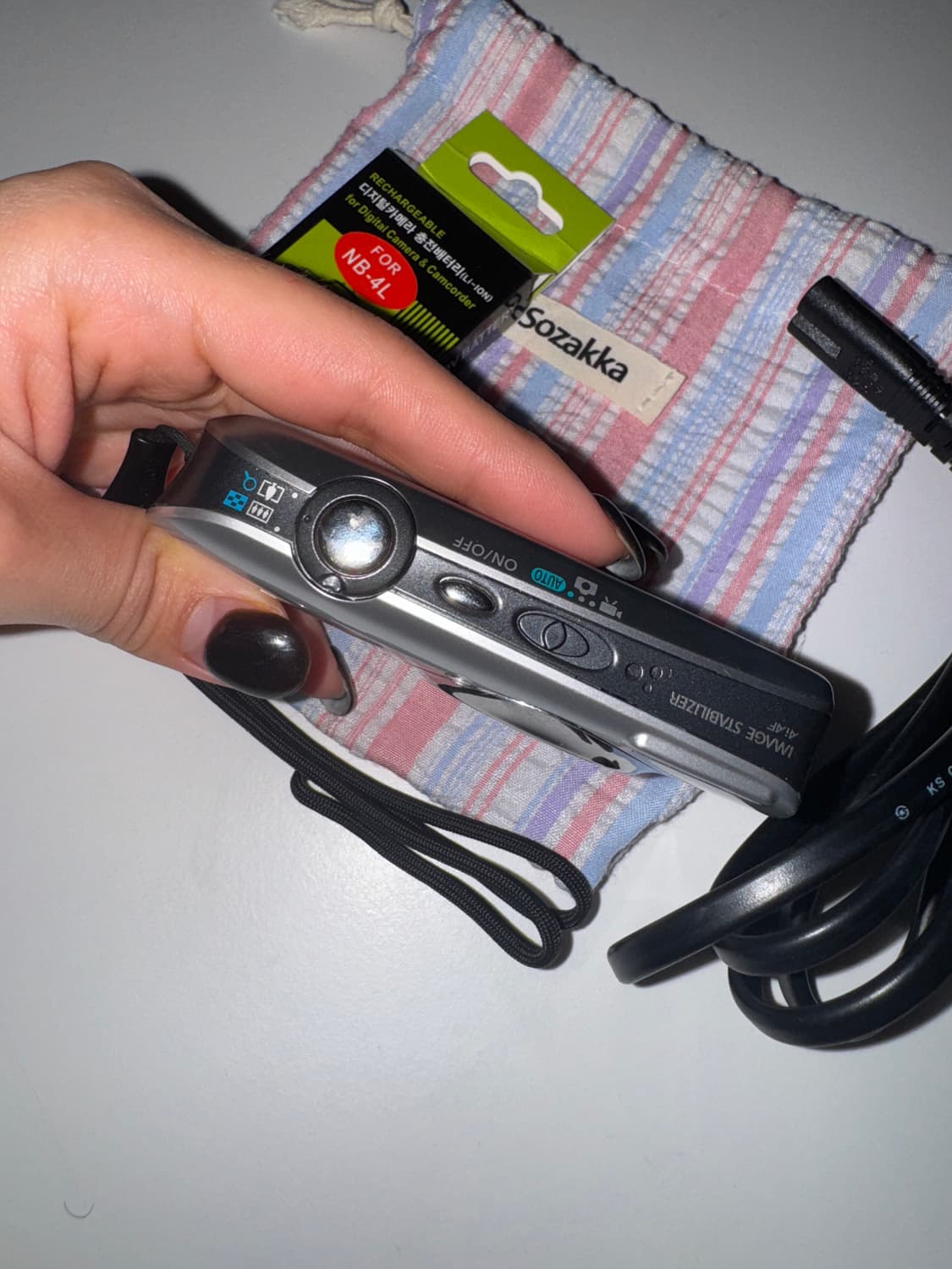 카리나,인플루언서 김다빈 디카 캐논 익서스 110 IS (구성품O,민트급 상품이미지6