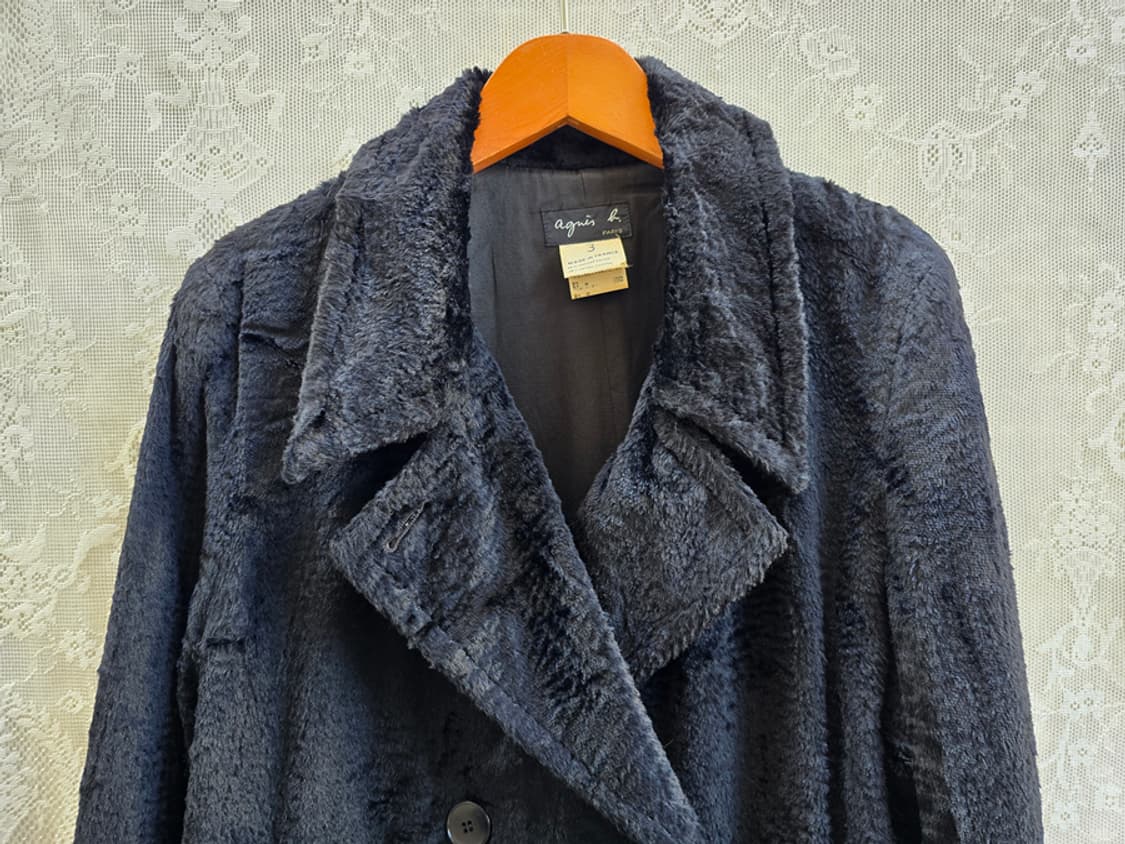 아네스베 퍼 코트 (made in france) 상품이미지2