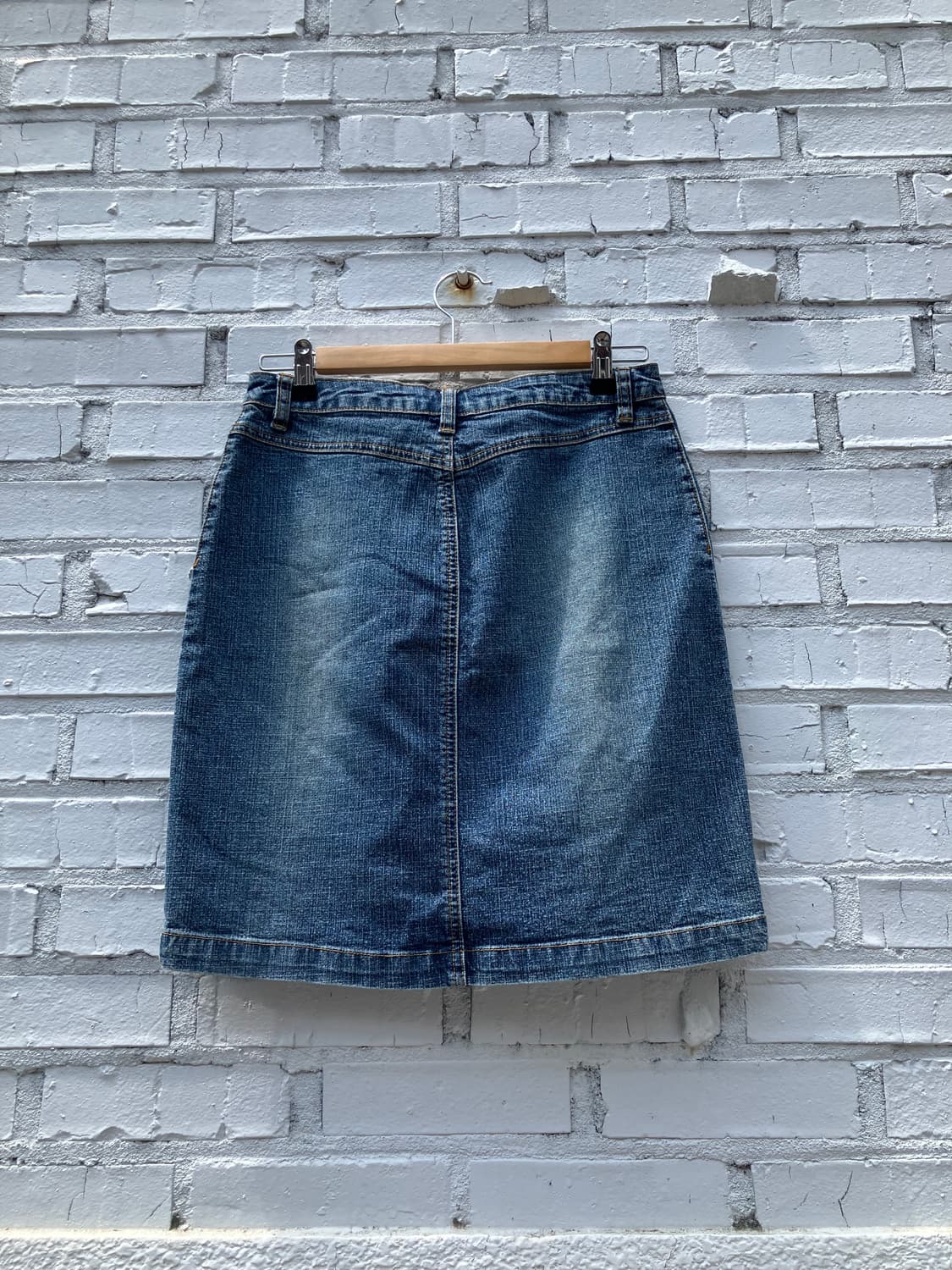 Zana-Di 하트 포켓 데님 미니스커트 28 상품이미지5