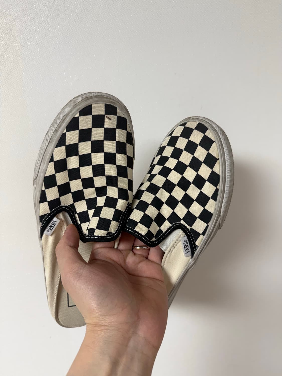 반스 뮬 슬립온 체크 240 size 상품이미지1