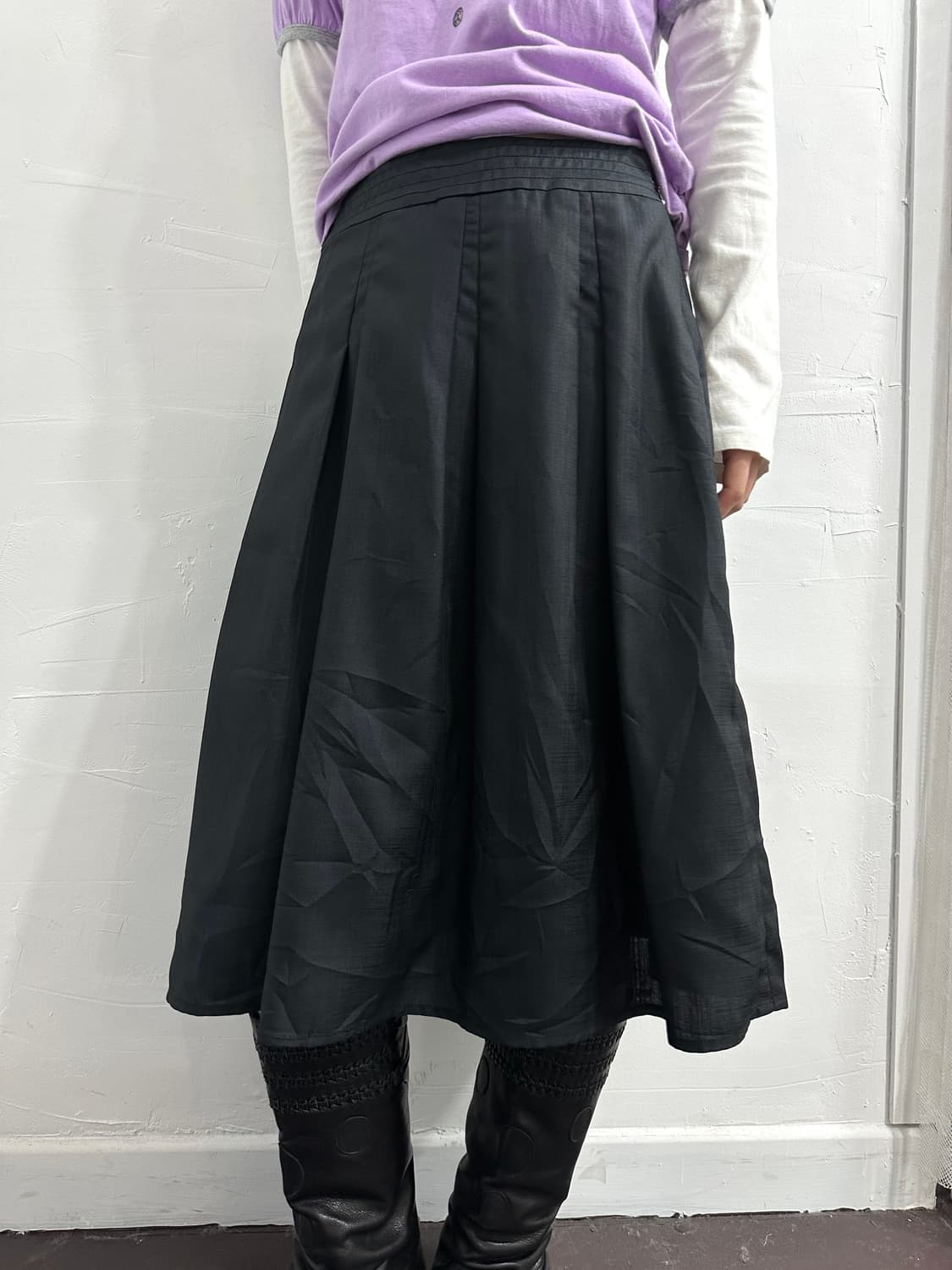pleats midi skirt 상품이미지2
