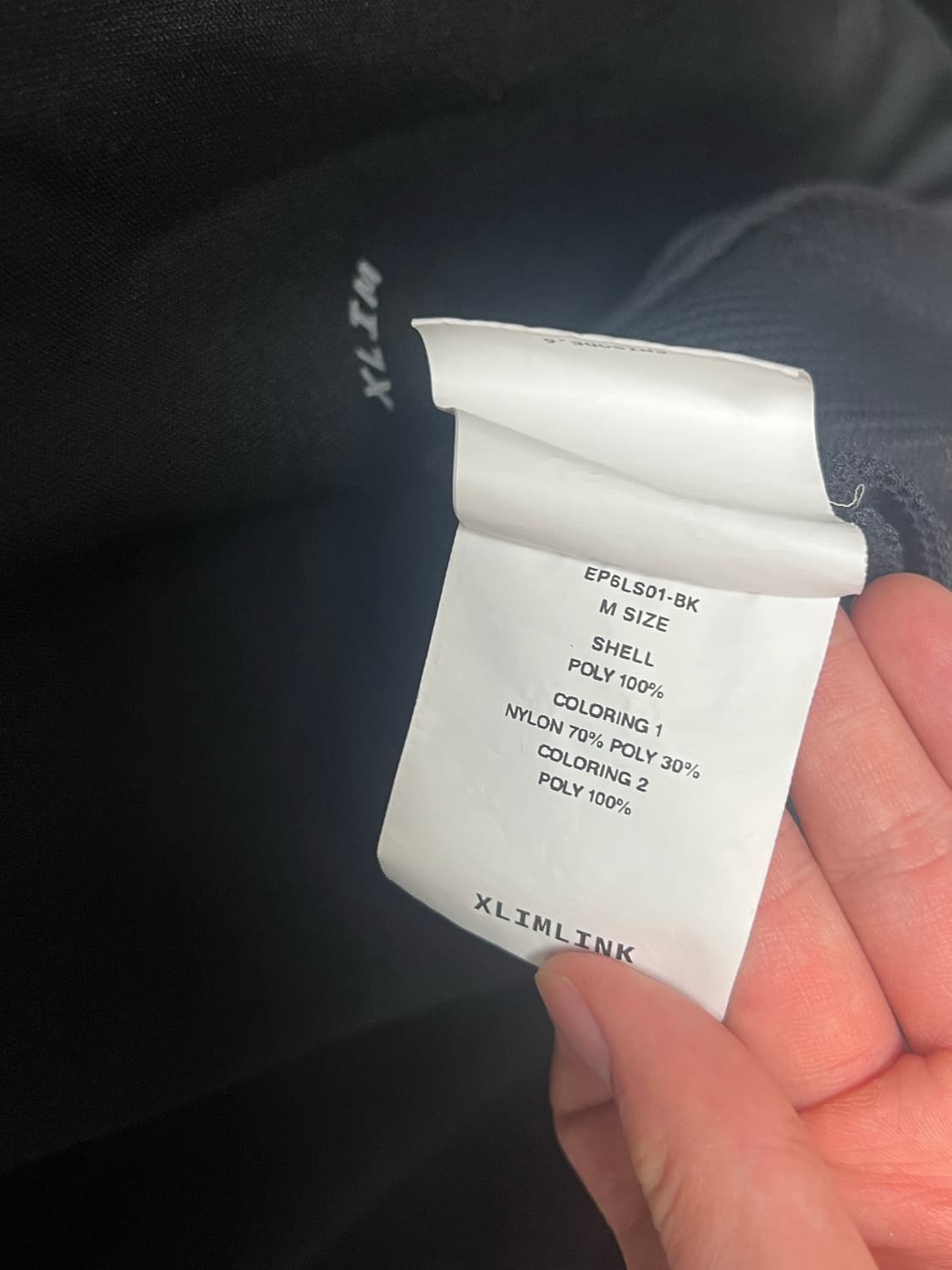 [M] 엑슬림 Xlim Ep.6 01 티셔츠 블랙 상품이미지3