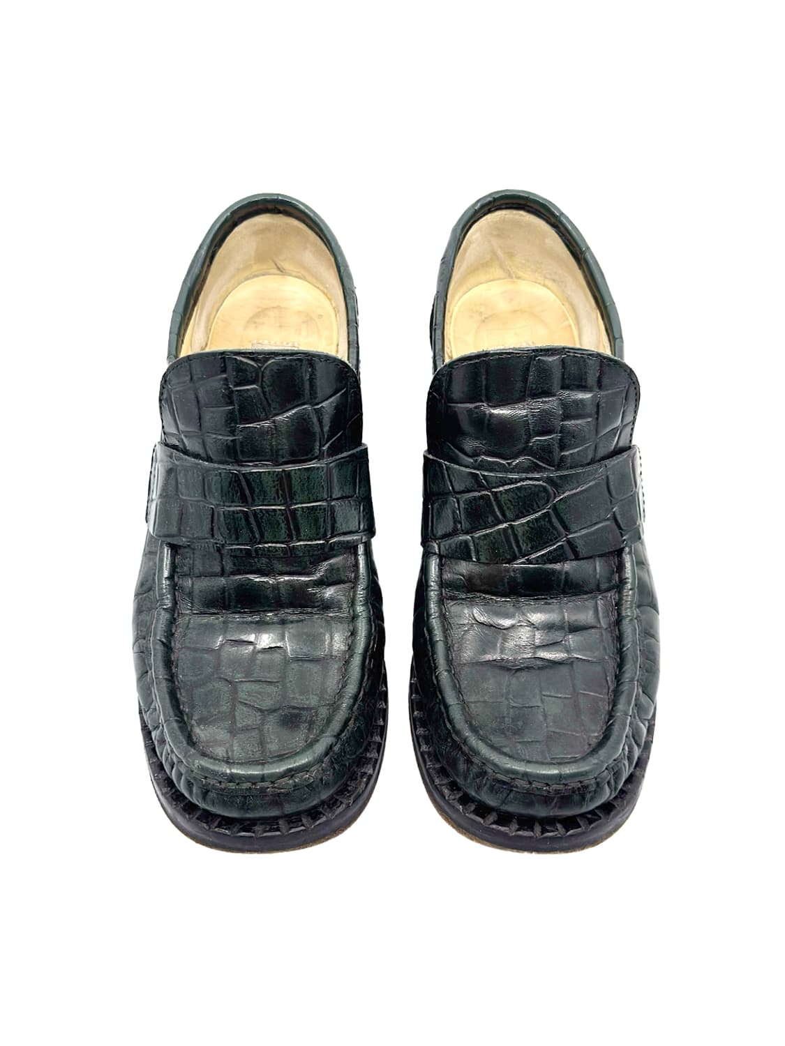 Patrick Cox Leather Heeled Loafers/ 36.5 상품이미지5
