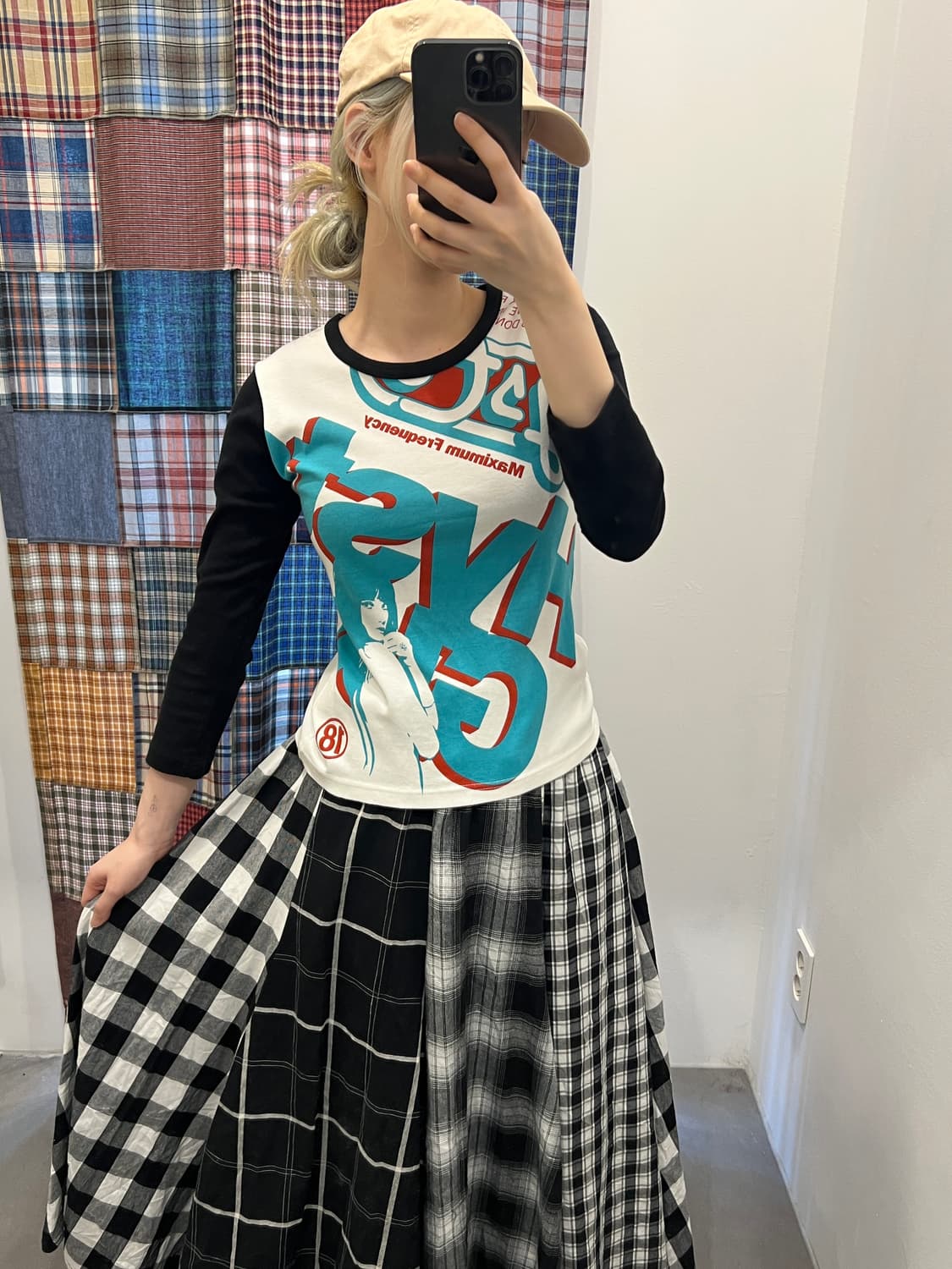 히스테릭 글래머 히스걸 롱슬리브 상품이미지2