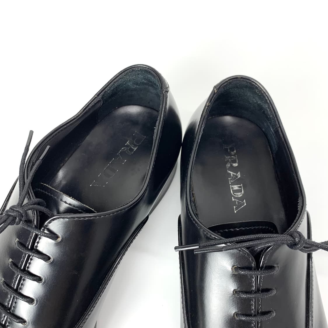 프라다 스퀘어토 더비 슈즈 상품이미지7