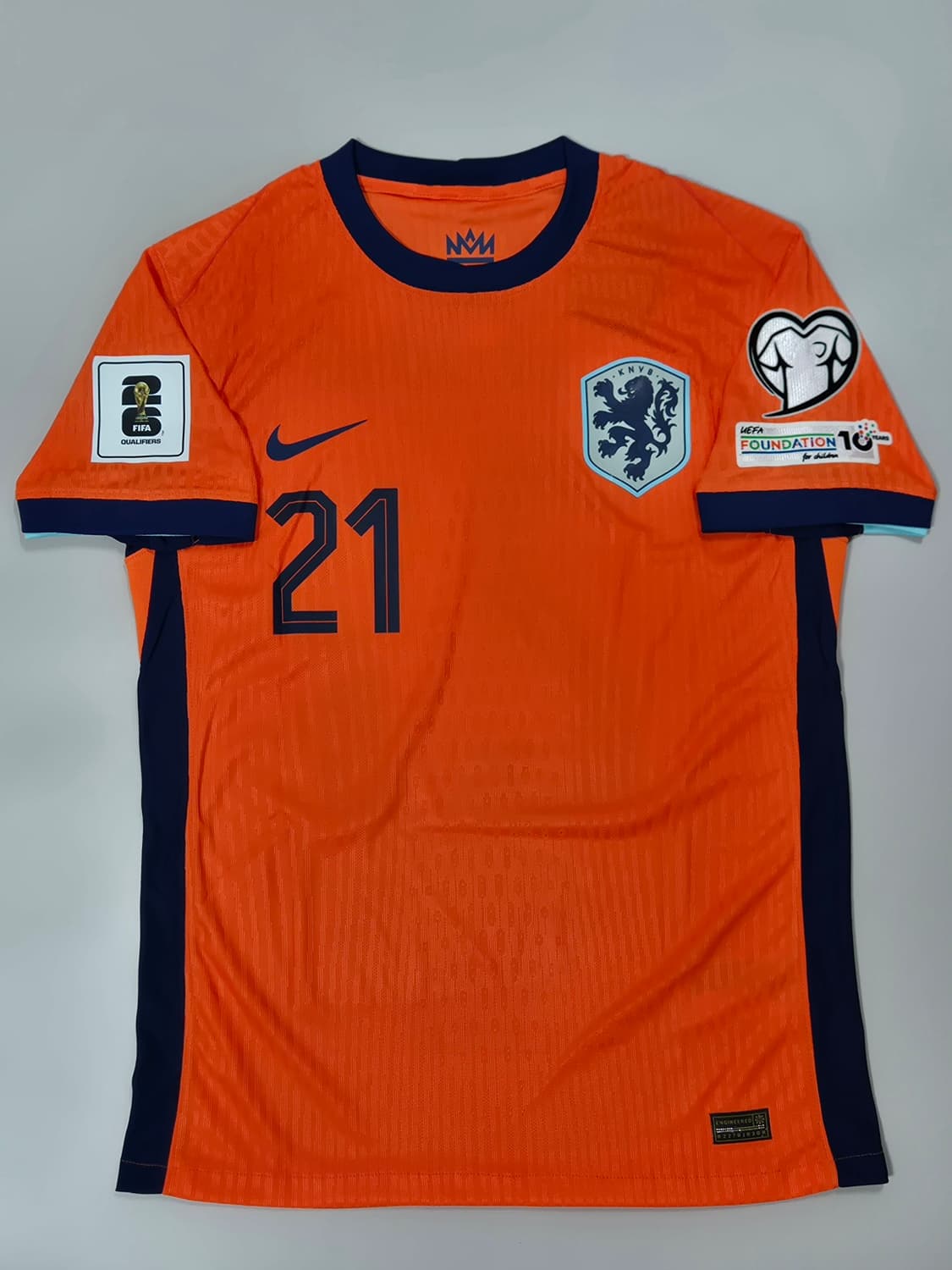 24-25 네덜란드 국대 더용 유니폼 L 상품이미지2