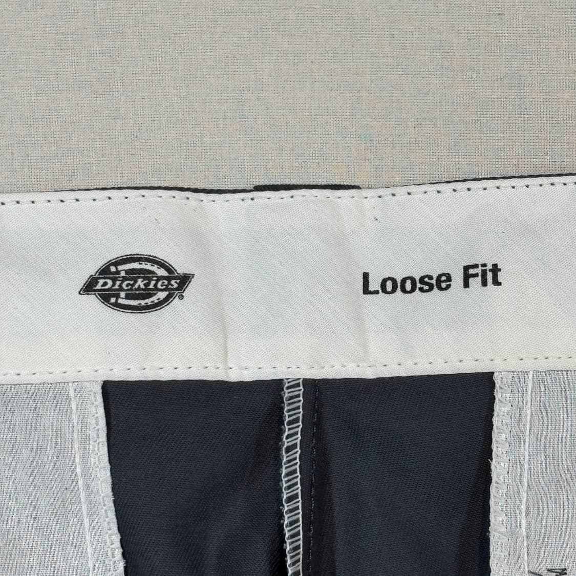36inch) 디키즈 더블니 루즈핏 차콜 그레이 면바지 치노팬츠 상품이미지7