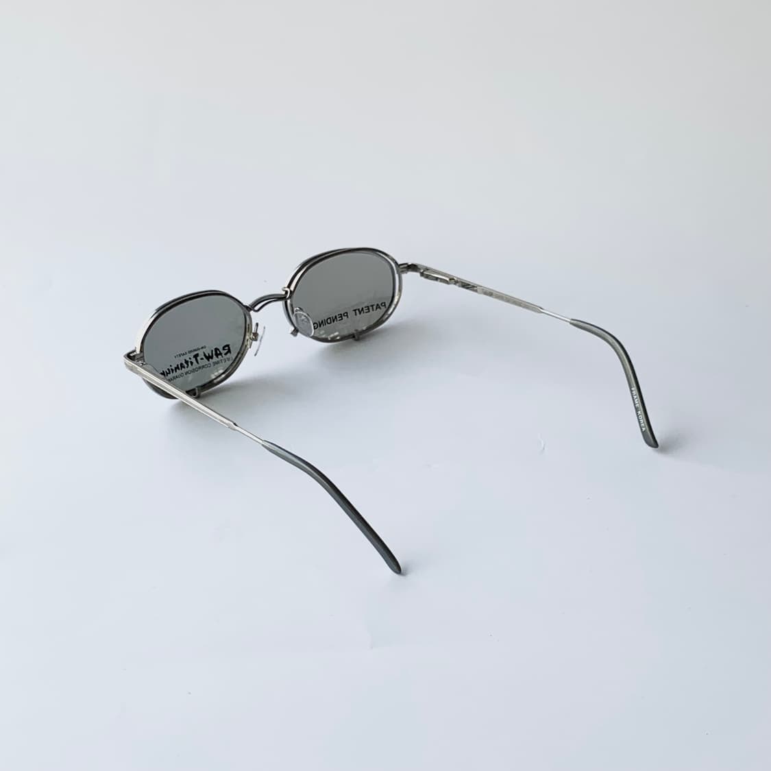 964 데드스탁 빈티지선글라스 초경량 로우 티타늄 클립 선글라스 사각 상품이미지8