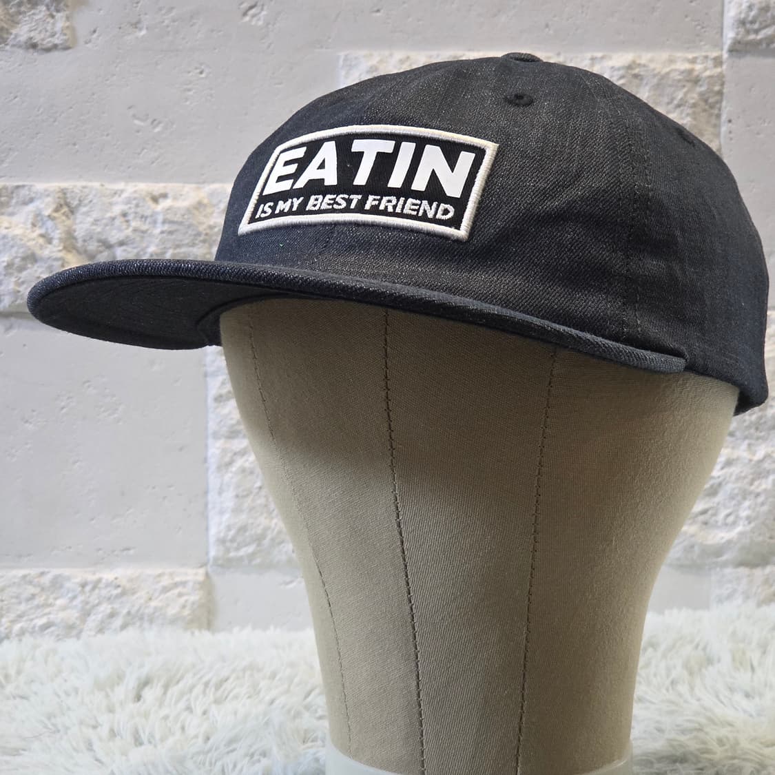 M1-1:EATIN IS MY BEST FRIEND데님스냅백(56-59) 상품이미지5