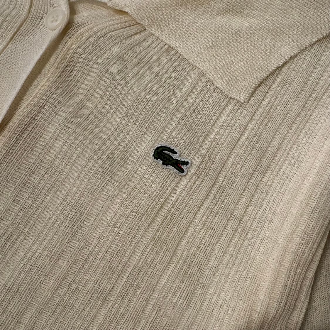 라코스테 반팔 가디건 ☆215 상품이미지2