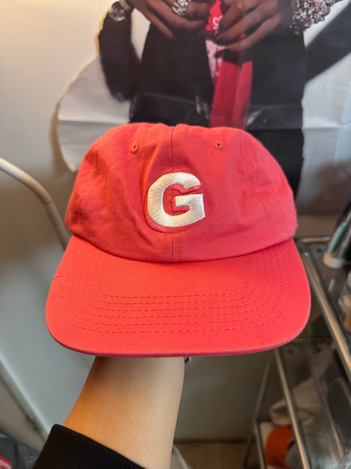 골프왕 타일러더크리에이터 볼캡 오렌지 핑크 상품이미지1