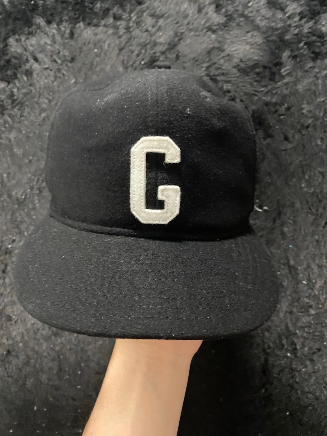 피어오브갓 G로고 모자 블랙 팝니다 상품이미지2