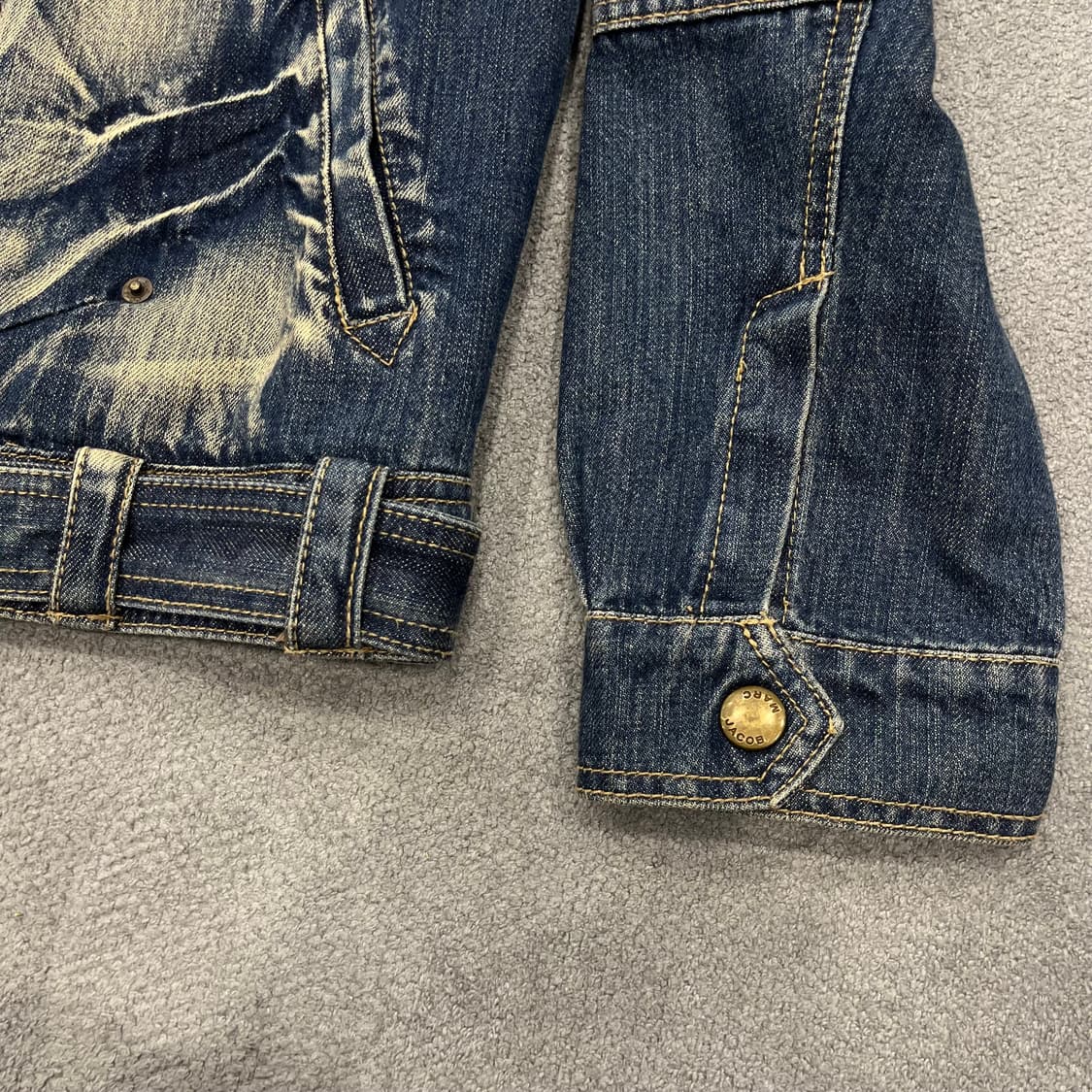 L 빈티지 워싱 멀티포켓 데님자켓 상품이미지4