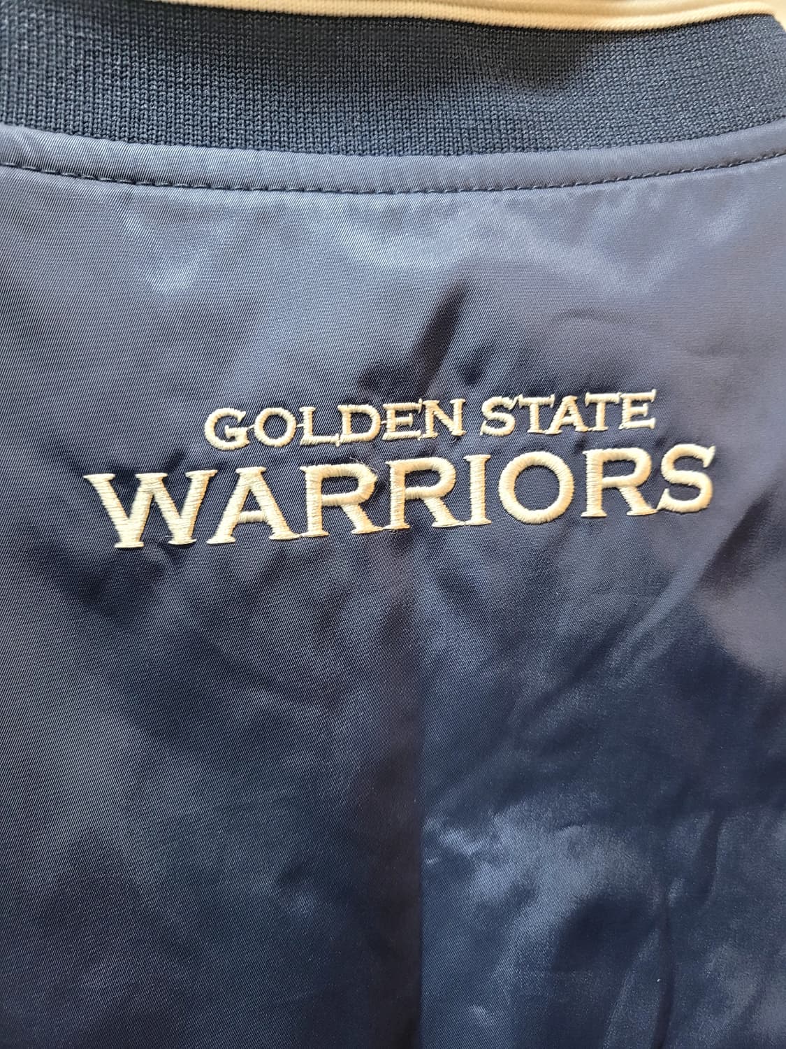 정품 NBA 골든스테이트 워리어스 바시티 자켓  상품이미지5