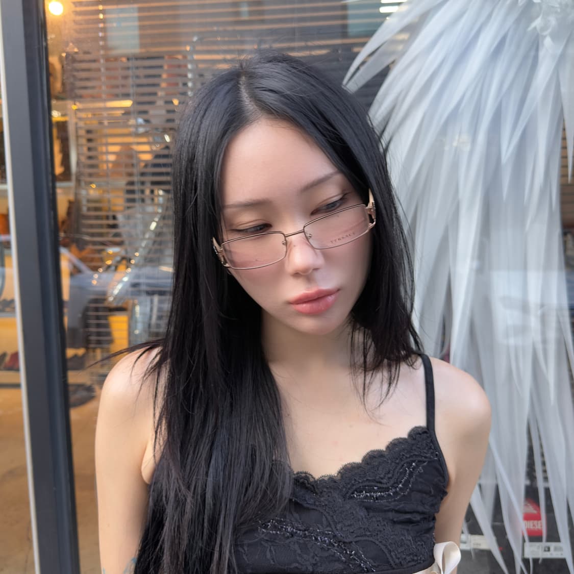 00s 베르사체 스와로브스키 블링 안경 상품이미지8
