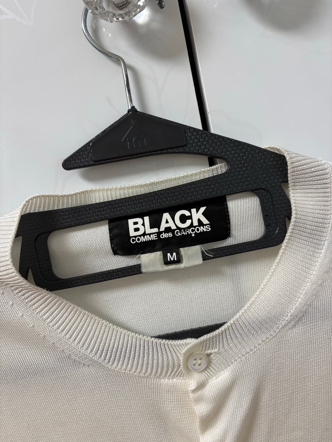 꼼데가르송 블랙 도트 가디건 상품이미지7