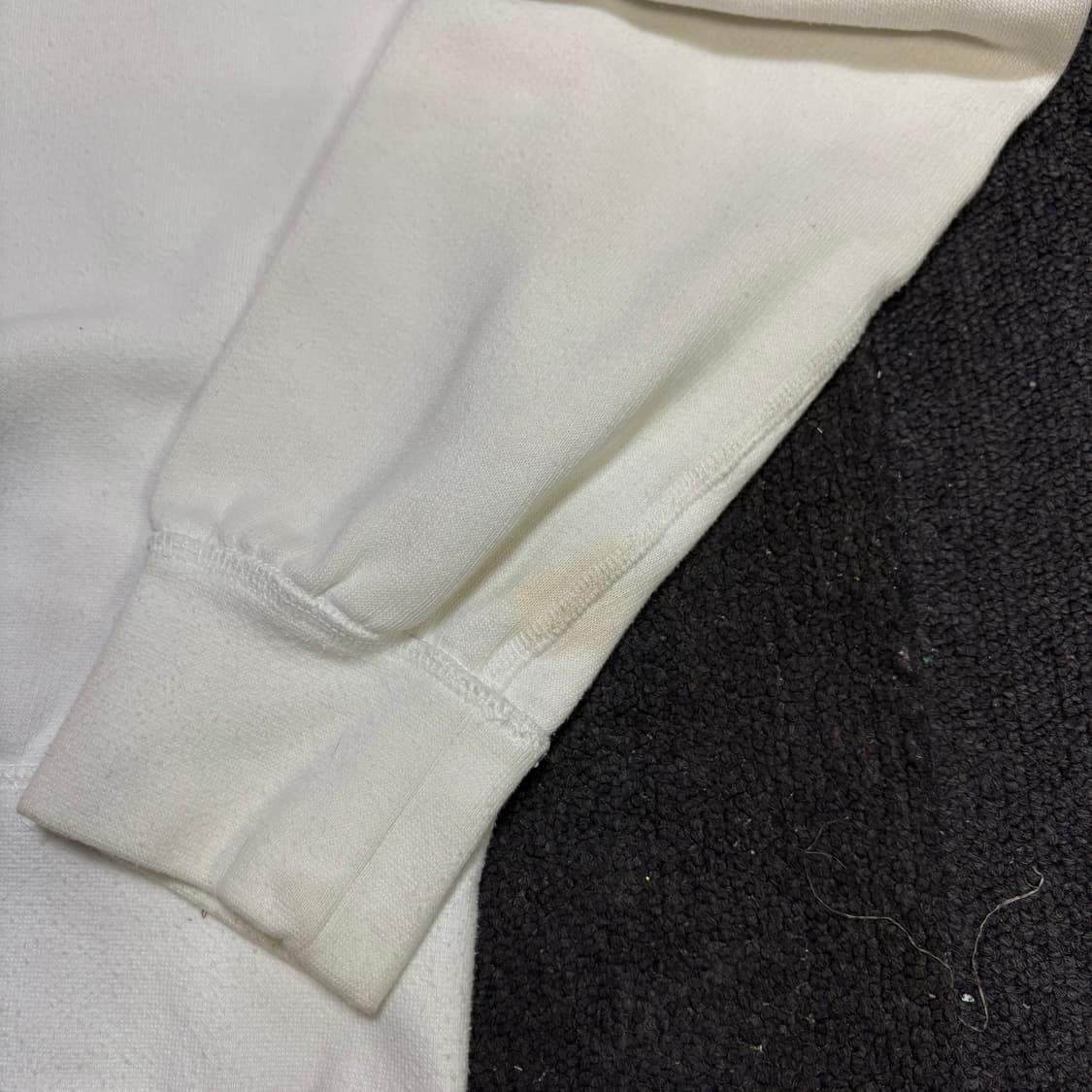 폴로 스몰 로고 아이보리 맨투맨 S 상품이미지8