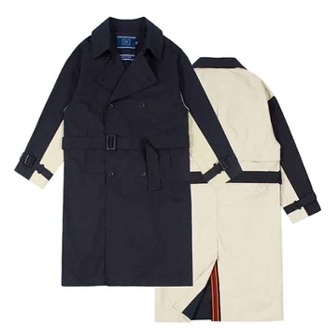 로맨틱크라운 와이드 라펠 트렌치 코트 상품이미지8