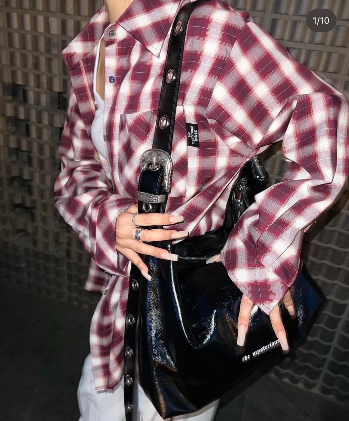 더미스테리어스호텔 체크 셔츠 상품이미지2